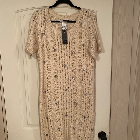 Dex embellished knit dress - Picture 2 of 6